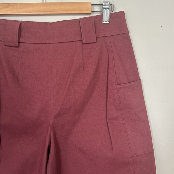 Express Super High Waisted Crop Utility Trouser - Picture 4 of 5